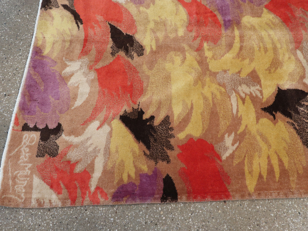 Vintage Turkish Art Deco Rug, No.17470 - Gsblank