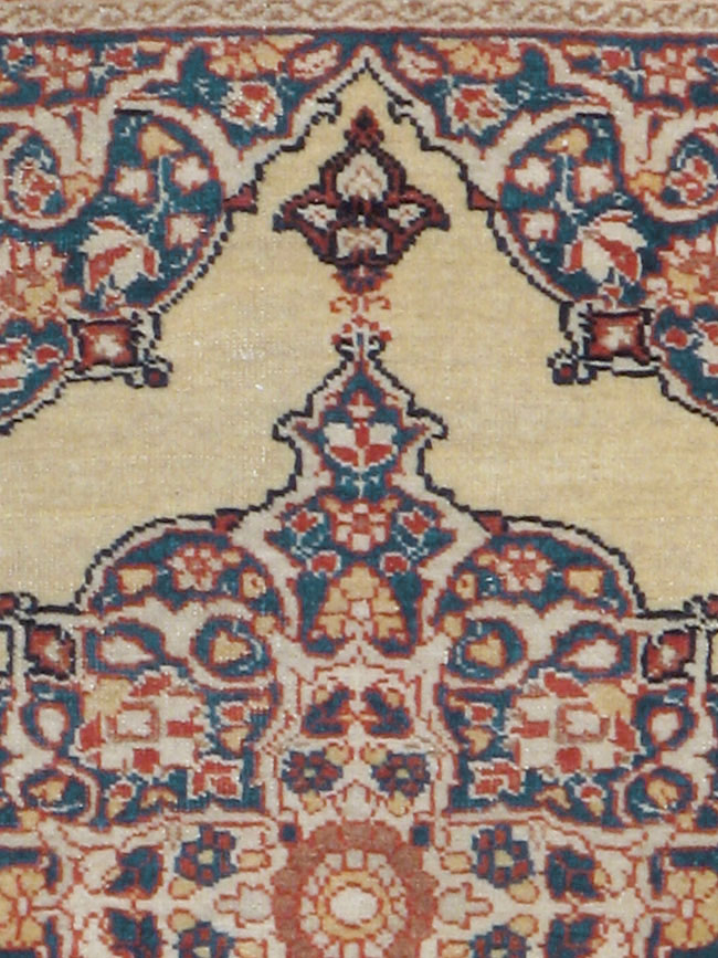 Antique Persian Tabriz Hagi Jalili Rug, No.17476 - Gsblank