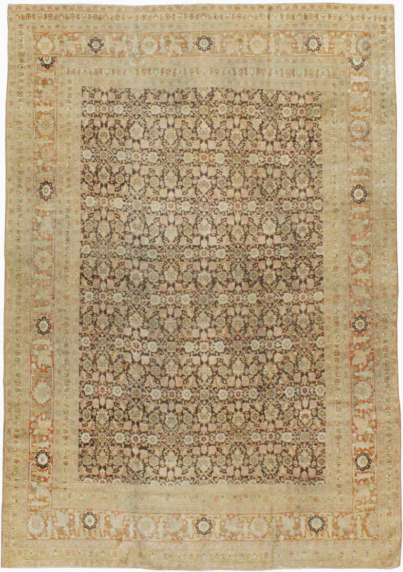 Tabriz Persian Antique Carpet, No.17487 - Gsblank