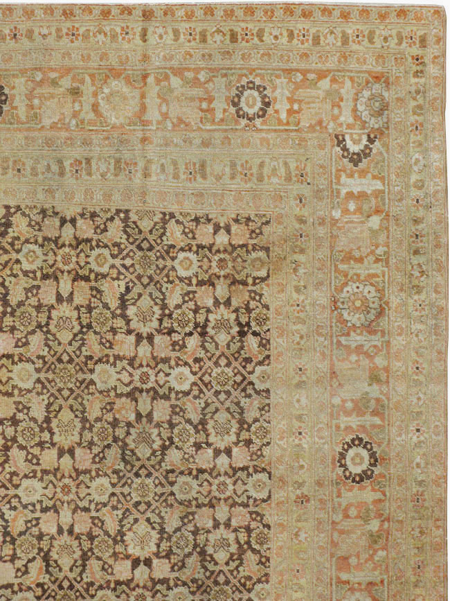 Tabriz Persian Antique Carpet, No.17487 - Gsblank