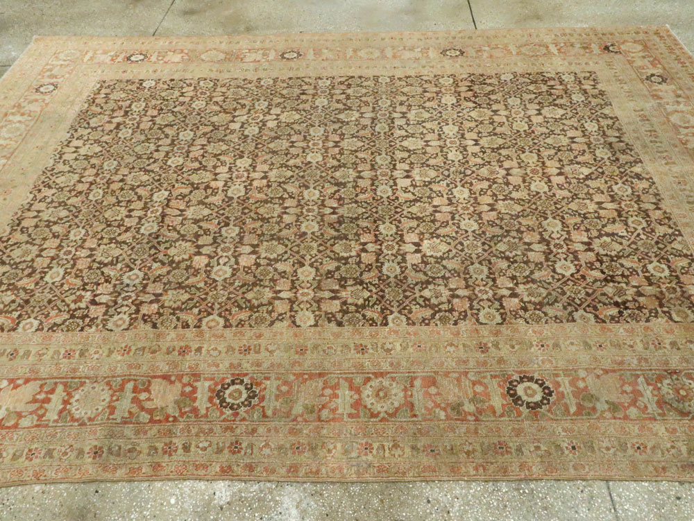 Tabriz Persian Antique Carpet, No.17487 - Gsblank