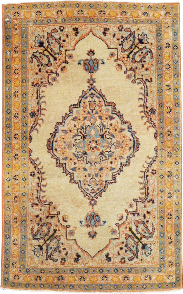 Antique Persian Tabriz Hagi Jalili Rug, No.17503 - Gsblank