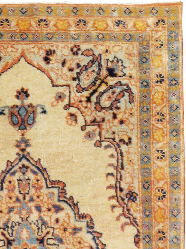 Antique Persian Tabriz Hagi Jalili Rug, No.17503 - Gsblank