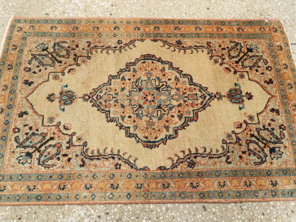 Antique Persian Tabriz Hagi Jalili Rug, No.17503 - Gsblank