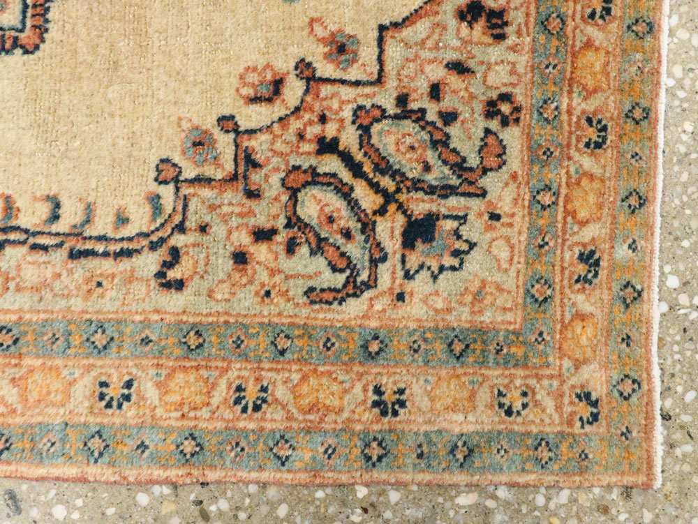 Antique Persian Tabriz Hagi Jalili Rug, No.17503 - Gsblank