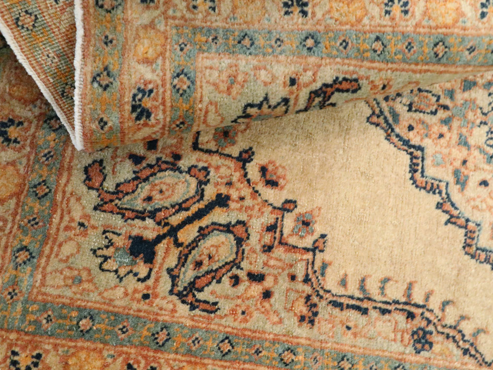 Antique Persian Tabriz Hagi Jalili Rug, No.17503 - Gsblank