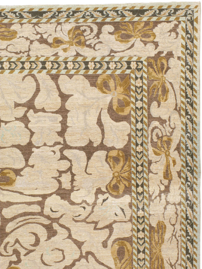 Modern Persian Tabriz Carpet, No.17515 - Gsblank