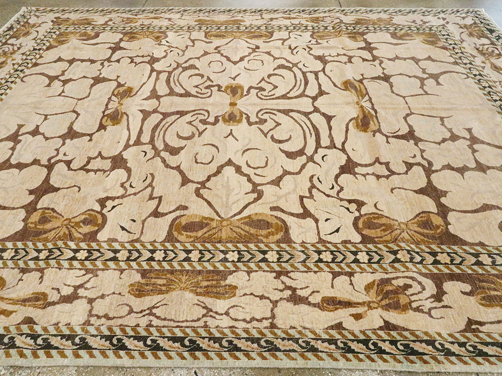Modern Persian Tabriz Carpet, No.17515 - Gsblank