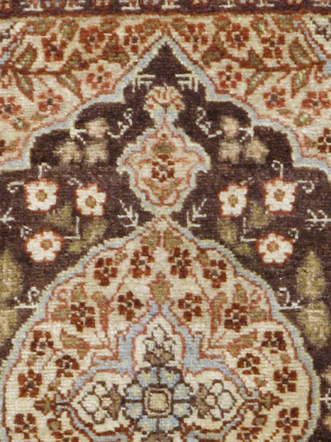 Antique Persian Tabriz Hagi Jalili Rug (Pair: 1 of 2), No.17518 - Gsblank