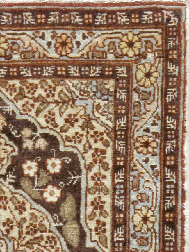 Antique Persian Tabriz Hagi Jalili Rug (Pair: 1 of 2), No.17518 - Gsblank