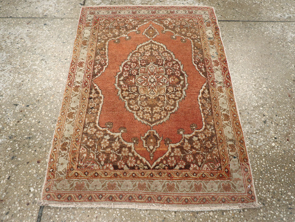 Antique Persian Tabriz Rug (Pair: 1 of 2), No.17520 - Gsblank