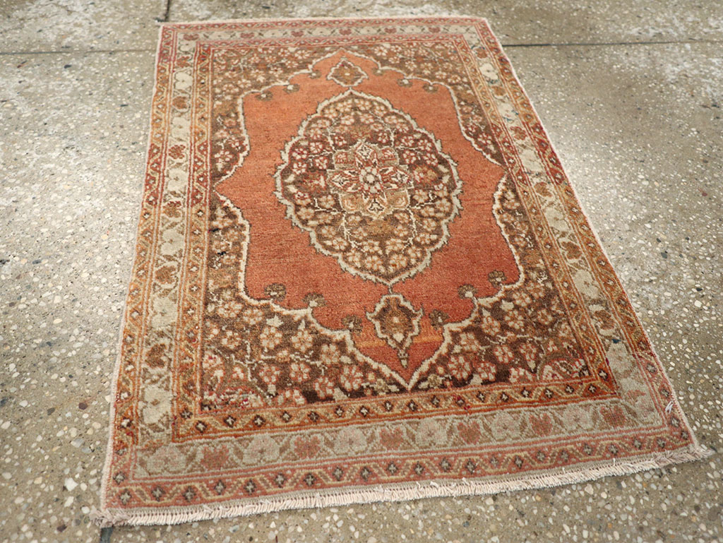 Antique Persian Tabriz Rug (Pair: 1 of 2), No.17520 - Gsblank