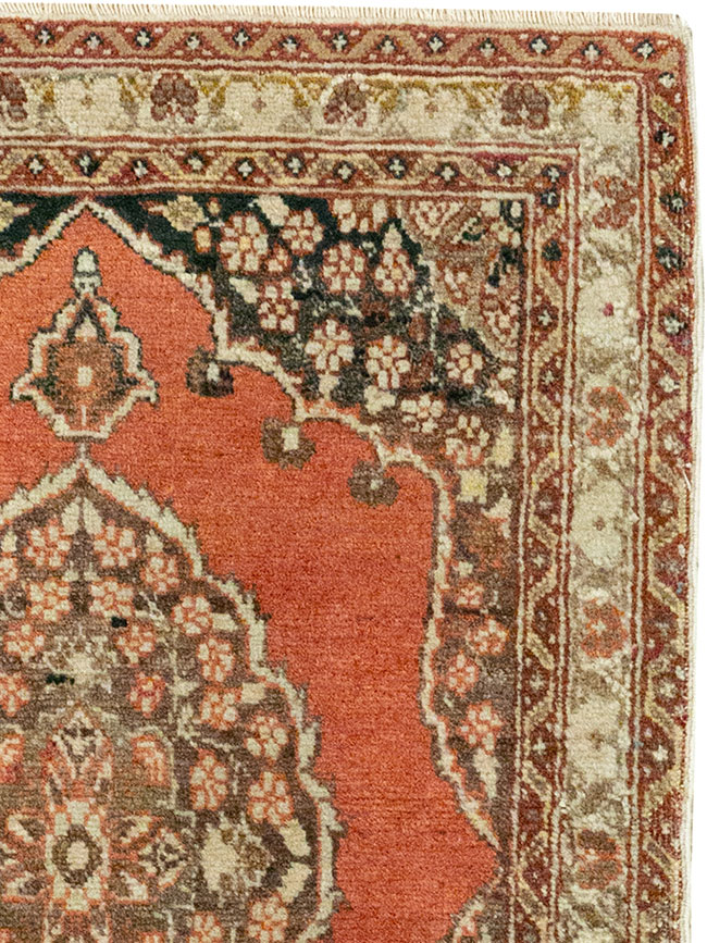 Antique Persian Tabriz Rug (Pair: 2 of 2), No.17521 - Gsblank