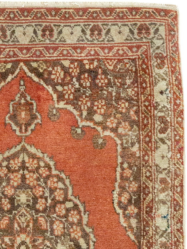 Antique Persian Tabriz Rug (Pair: 2 of 2), No.17521 - Gsblank