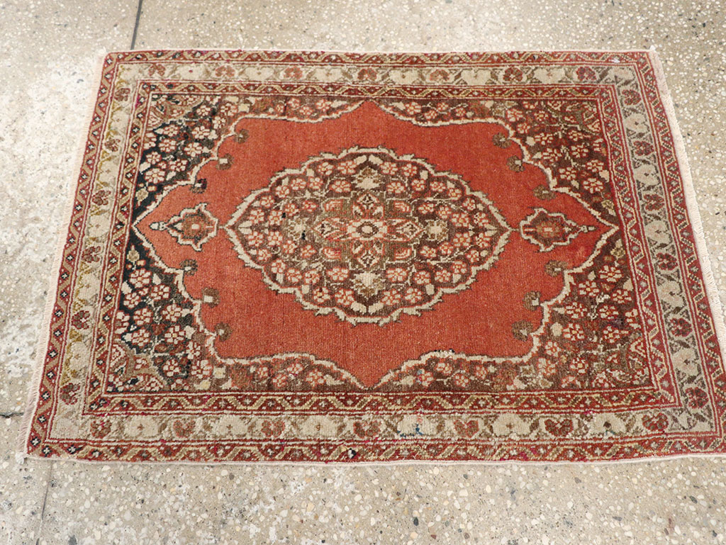 Antique Persian Tabriz Rug (Pair: 2 of 2), No.17521 - Gsblank