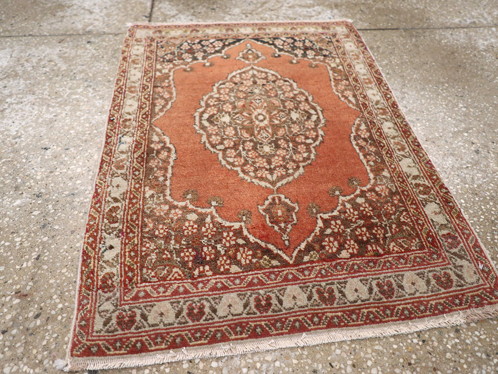 Antique Persian Tabriz Rug (Pair: 2 of 2), No.17521 - Gsblank