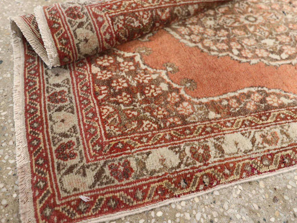 Antique Persian Tabriz Rug (Pair: 2 of 2), No.17521 - Gsblank