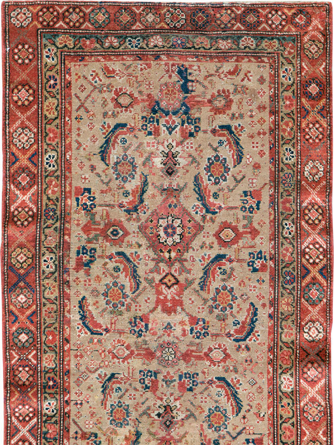 Vintage Persian Malayer Runner, No.17531 - Gsblank