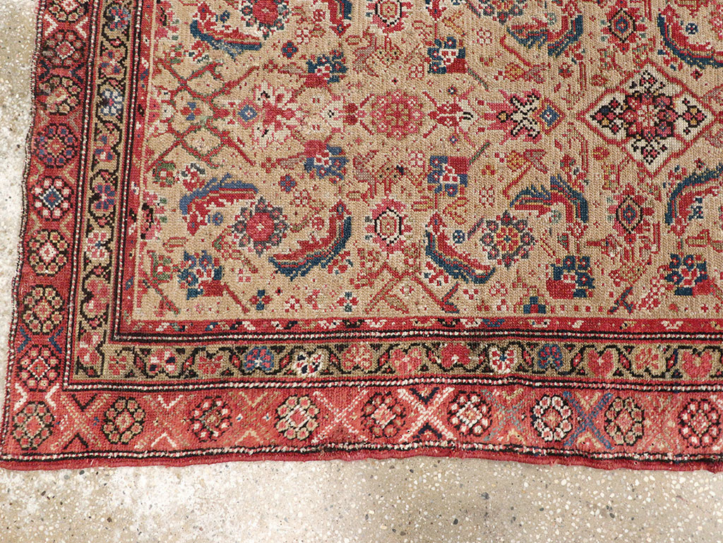 Vintage Persian Malayer Runner, No.17531 - Gsblank