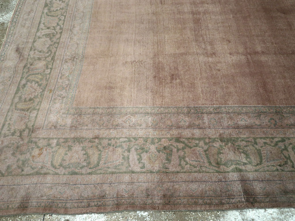 Antique Indian Agra Carpet, No.17547 - Gsblank