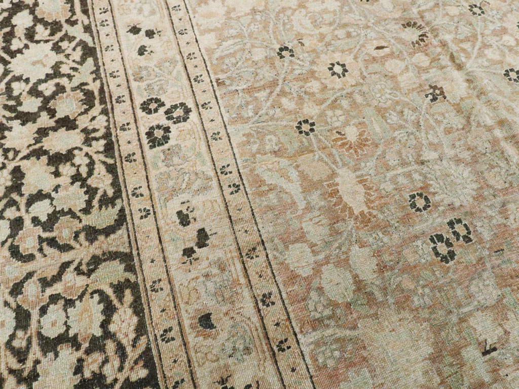 ANtique Persian Mashad Carpet, No.17550 - Gsblank