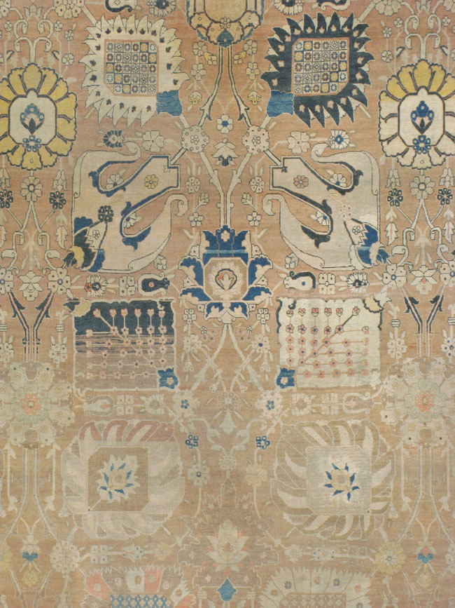 Antique Persian Tabriz Hagi Jalili Carpet, No.17551 - Gsblank