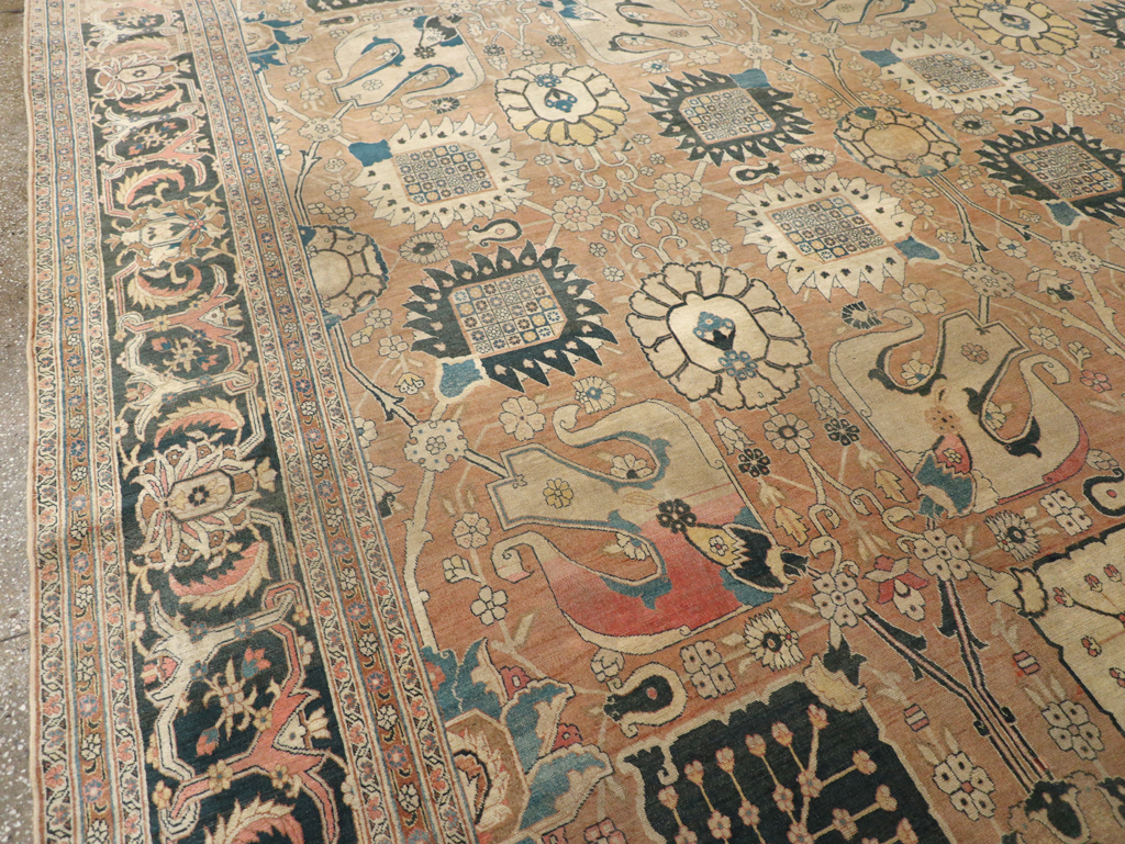 Antique Persian Tabriz Hagi Jalili Carpet, No.17551 - Gsblank