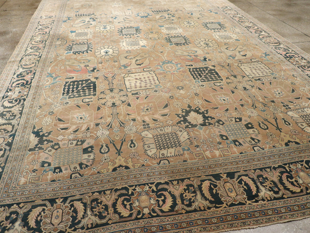 Antique Persian Tabriz Hagi Jalili Carpet, No.17551 - Gsblank