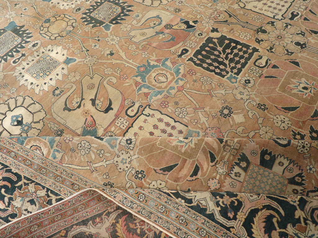 Antique Persian Tabriz Hagi Jalili Carpet, No.17551 - Gsblank