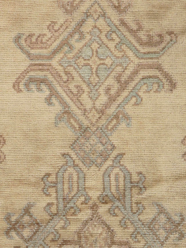 Antique Turkish Oushak Runner, No.17555 - Gsblank