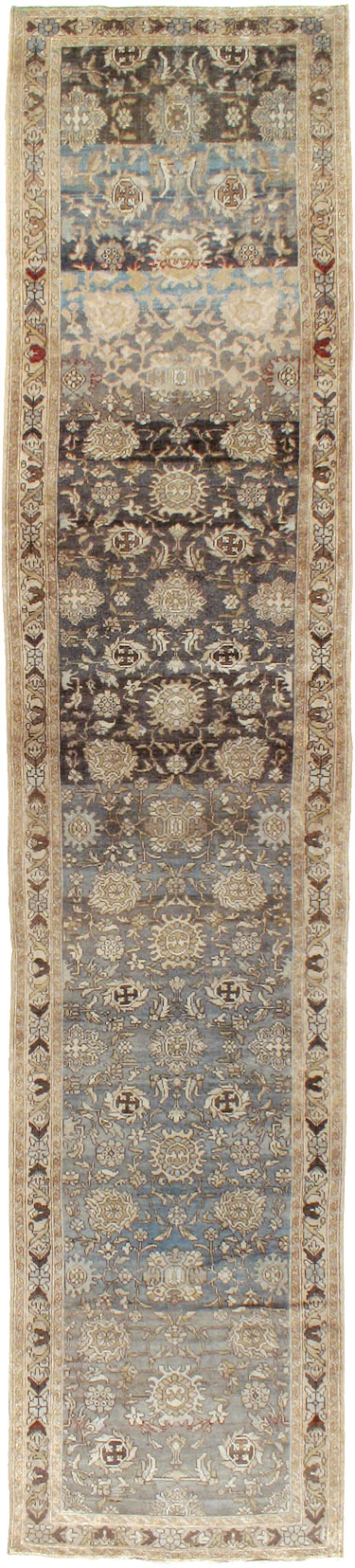 Vintage Persian Malayer Runner, No.17569 - Gsblank