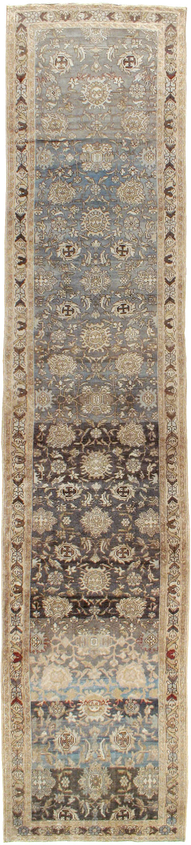 Vintage Persian Malayer Runner, No.17569 - Gsblank