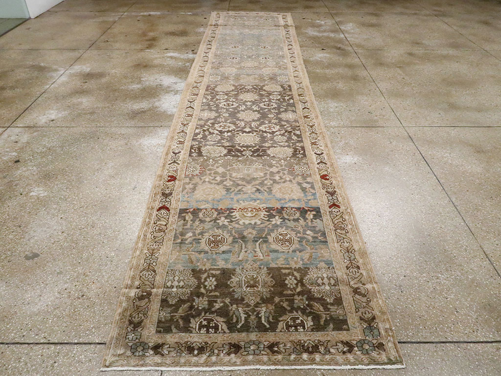Vintage Persian Malayer Runner, No.17569 - Gsblank