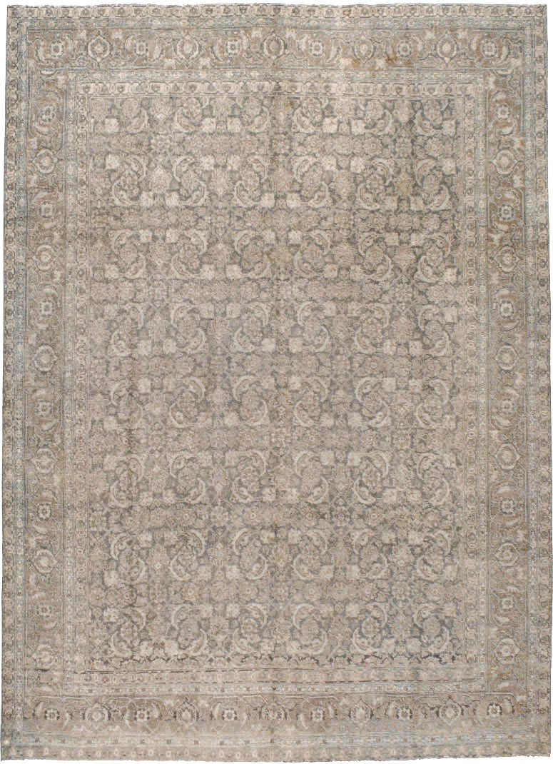 Antique Persian Tabriz Rug, No.17579 - Gsblank