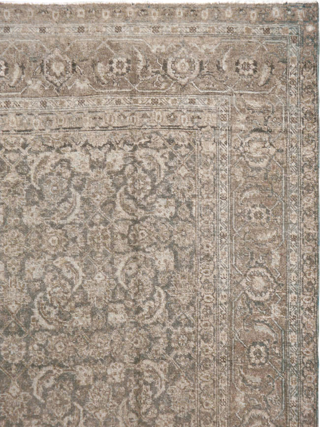Antique Persian Tabriz Rug, No.17579 - Gsblank
