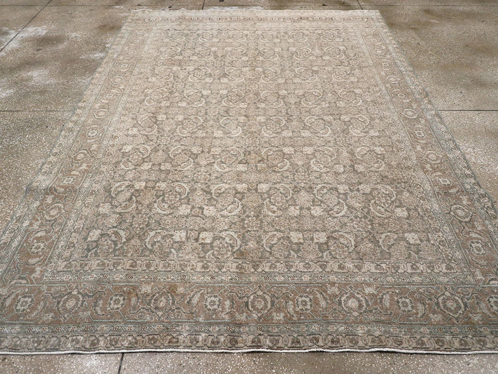 Antique Persian Tabriz Rug, No.17579 - Gsblank