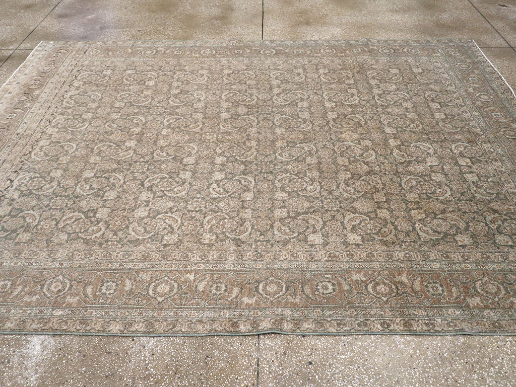 Antique Persian Tabriz Rug, No.17579 - Gsblank