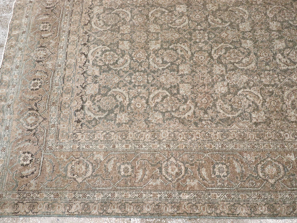 Antique Persian Tabriz Rug, No.17579 - Gsblank