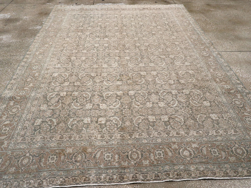 Antique Persian Tabriz Rug, No.17579 - Gsblank