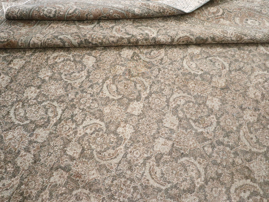 Antique Persian Tabriz Rug, No.17579 - Gsblank