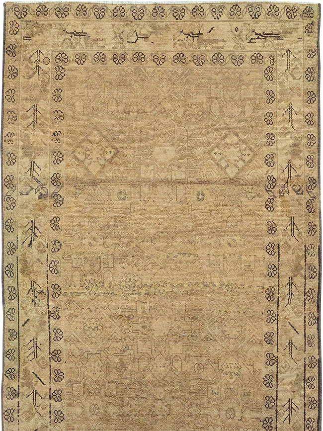 Vintage Persian Malayer Runner, No.17588 - Gsblank