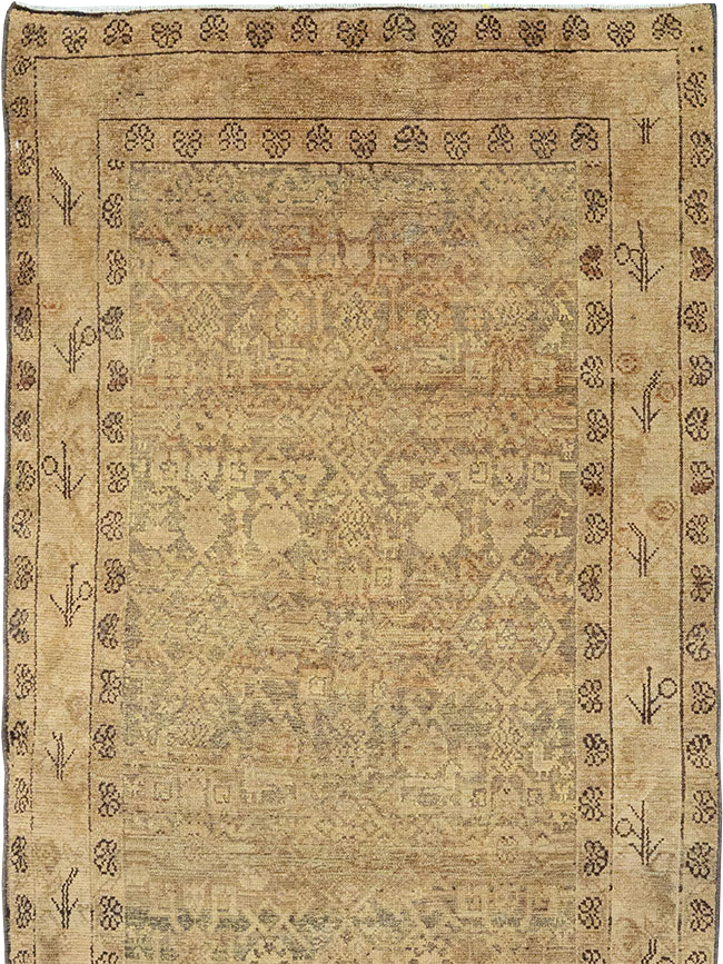 Vintage Persian Malayer Runner, No.17588 - Gsblank