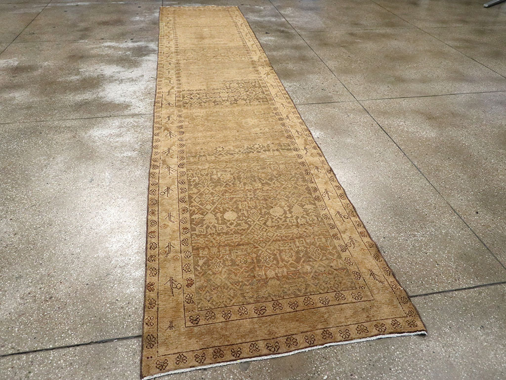 Vintage Persian Malayer Runner, No.17588 - Gsblank