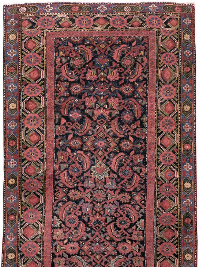 Vintage Persian Malayer Runner, No.17627 - Gsblank