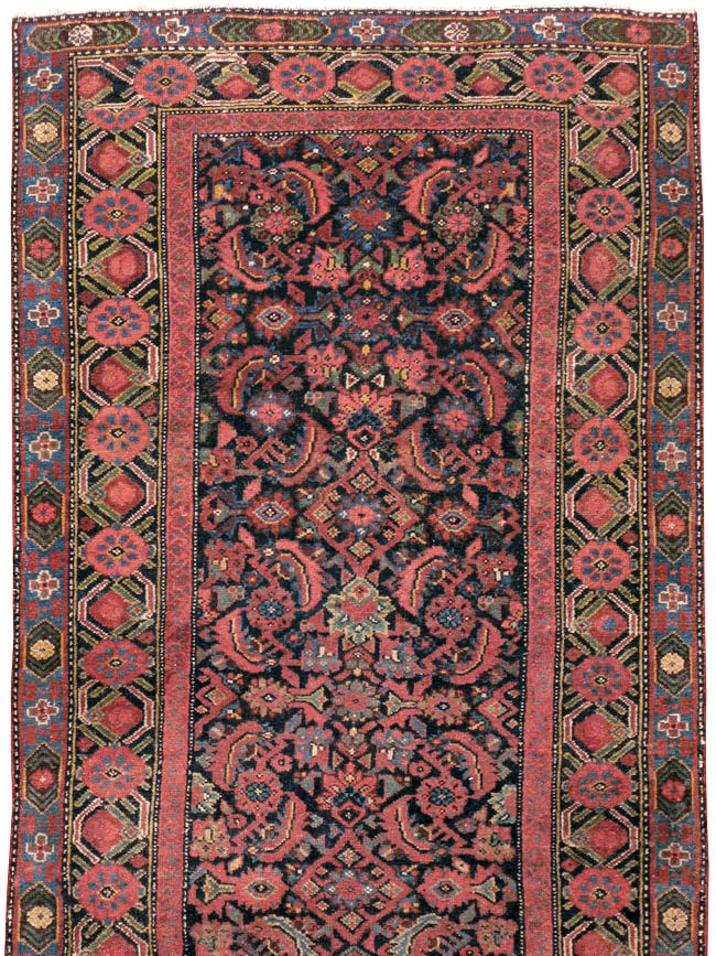 Vintage Persian Malayer Runner, No.17627 - Gsblank