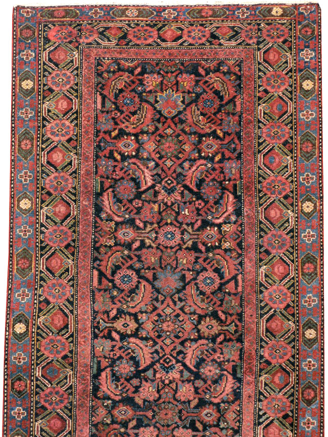 Vintage Persian Malayer Runner, No.17627 - Gsblank