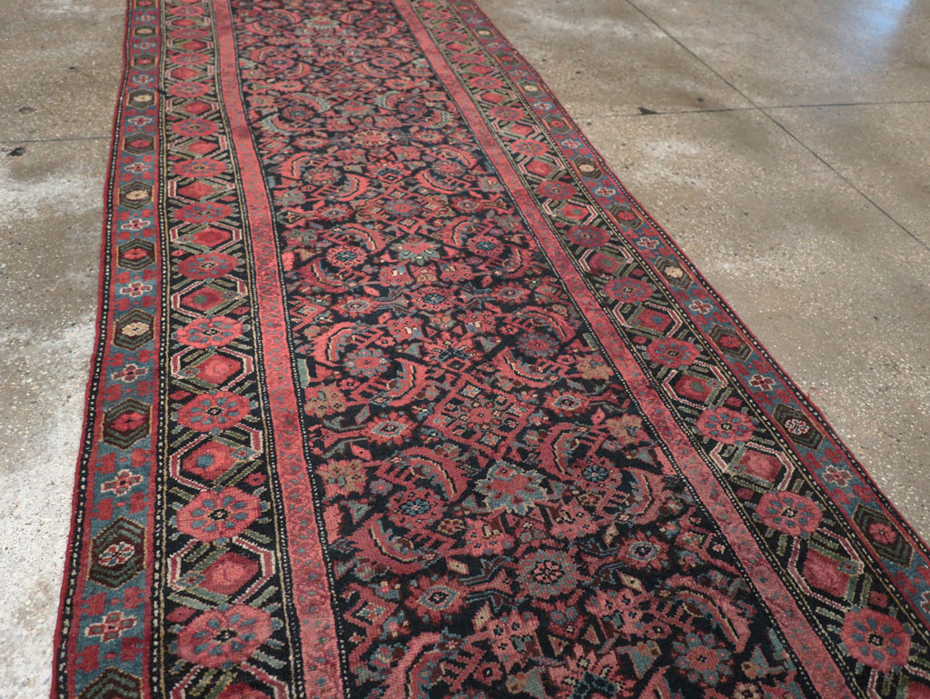 Vintage Persian Malayer Runner, No.17627 - Gsblank