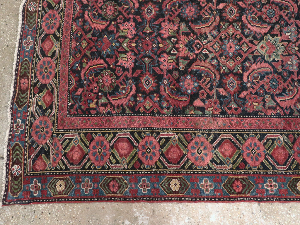 Vintage Persian Malayer Runner, No.17627 - Gsblank