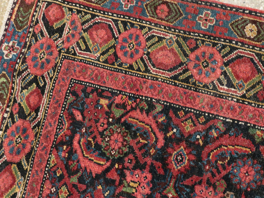 Vintage Persian Malayer Runner, No.17627 - Gsblank