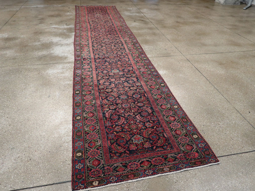 Vintage Persian Malayer Runner, No.17627 - Gsblank